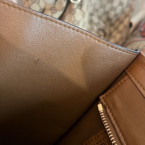 Celine Tricolor Leather Luggage  Tote Bag - Picture 10 of 10